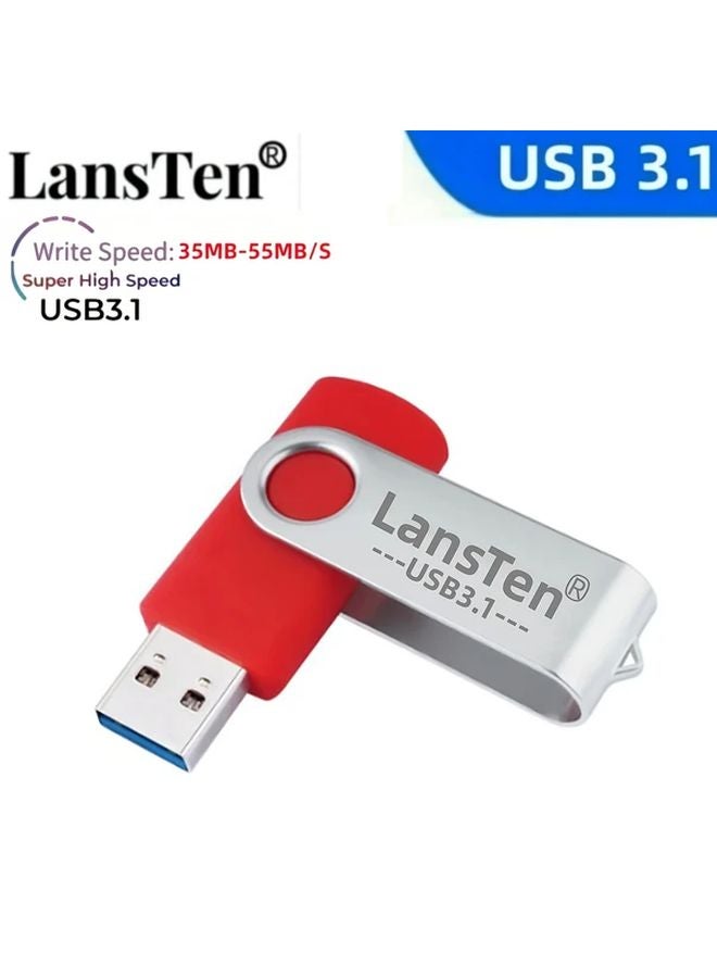 LansTen 64GB USB 3 1 Flash Drive Thumb Drive Pen Drive Memory Stick - Image 1